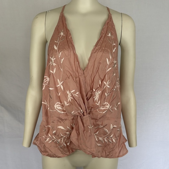 NWT! Free People Cherry Embroidered Top - Picture 4 of 10